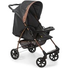 Carrinho De Bebe Galzerano Romano Travel System Preto Cobre