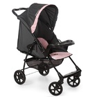 Carrinho De Bebe Galzerano Romano Travel System Preto Rosa