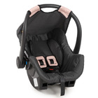 Carrinho De Bebe Galzerano Romano Travel System Preto Rosa