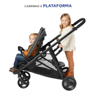 Carrinho De Bebê Gêmeos Passeio Ready2grow Lx 2.0 Cz Graco