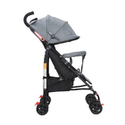 Carrinho De Bebê Guarda Chuva Link Até 15kgs Maxi Baby - Cinza