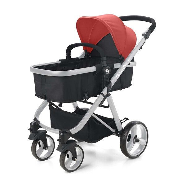 Carrinho De Bebê Hero Do Nascimento Até 15kg Vermelho Fisher