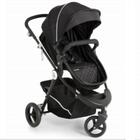 Carrinho De Bebê Moisés Golden Black White + Bebê Conforto E