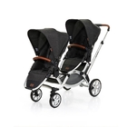 Carrinho De Bebê Para Gêmeos Abc Design Zoom + Moisés + Bebê