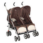 Carrinho De Bebê Para Gêmeos Burigotto Duetto - Marrom