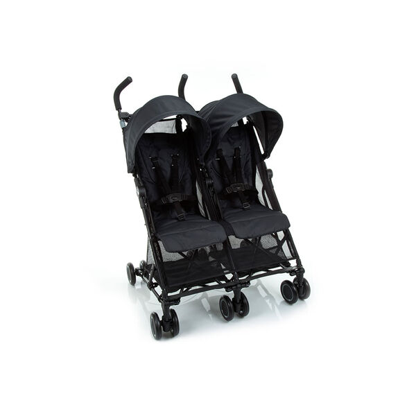 Carrinho De Bebê Para Gêmeos Safety 1st Nano Two - Black | Leroy