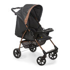 Carrinho De Bebê Romano Até 15kg Preto/cobre 1035ptc Galzerano