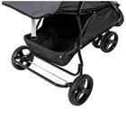 Carrinho De Bebê Tutti Baby Evo Até 15kg Preto/cinza