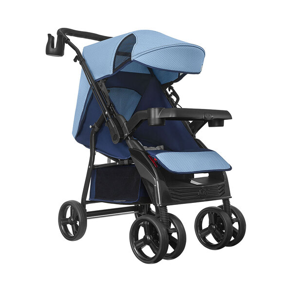 Carrinho De Bebê Tutti Baby Nivo Até 15kg Azul