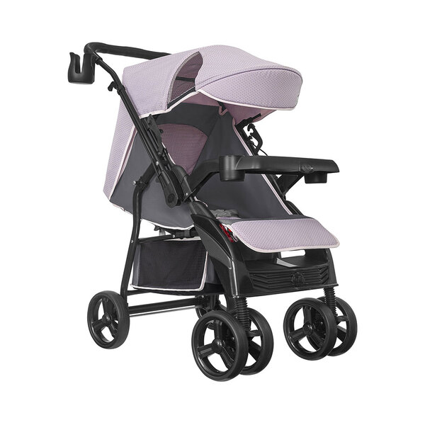 Carrinho De Bebê Tutti Baby Nivo Até 15kg Rosa