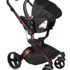 Carrinho De Bebê Vulkan Galzerano Preto