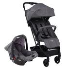 Carrinho De Bebê Yupi Voyage - Cinza Mescla