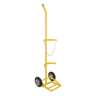 Carrinho de Carga 1 Cilindro Aço Roda Maciça 8"