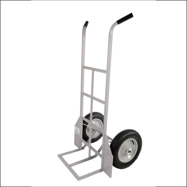 Carrinho De Carga 200kg Pneu Câmara 3,25x8 Cinza