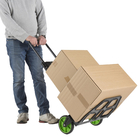 Carrinho de Carga Dobrável 100kg Roda Maciça