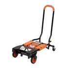 Carrinho De Carga Dobrável 2 Em 1 Até 136kg Laranja - Cosco