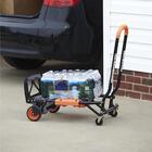 Carrinho De Carga Dobrável 2 Em 1 Até 136kg Laranja - Cosco