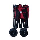 Carrinho De Carga Dobrável Multiuso 80kg - Vermelha