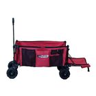 Carrinho De Carga Dobrável Multiuso 80kg - Vermelha