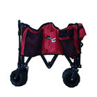 Carrinho De Carga Dobrável Multiuso 80kg - Vermelha