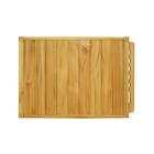 Carrinho de Churrasco Madeira FSC Tropicália 63,1 x 45 x 85 cm Marrom Naterial