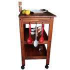 Carrinho De Churrasco Mesa Gourmet Churrasqueira W02 Madeira