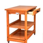 Carrinho De Churrasco São Borja - Garapeira Maciça - 500 X 90