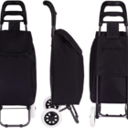 Carrinho De Compras Feira Reforçado Grande Dobrável Multi Pt