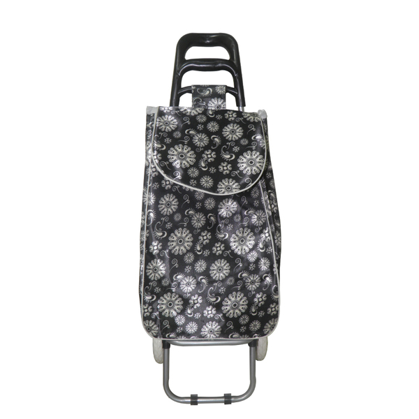 Carrinho De Feira Ferro Com 2 Rodas Dobravel Compras Mercado