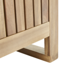 Carrinho de Jardim Madeira Bege Solis  Naterial