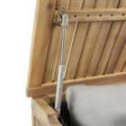 Carrinho de Jardim Madeira Bege Solis  Naterial