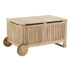 Carrinho de Jardim Madeira Bege Solis  Naterial