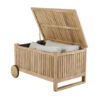 Carrinho de Jardim Madeira Bege Solis  Naterial