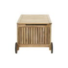 Carrinho de Jardim Madeira Bege Solis  Naterial