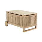 Carrinho de Jardim Madeira Bege Solis  Naterial