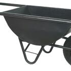 Carrinho De Mão Metal Girica 80 Litros Com Rolamento Preto -