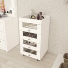 Carrinho De Maquiagem 4 Gavetas  Pe2009 Tecno Mobili