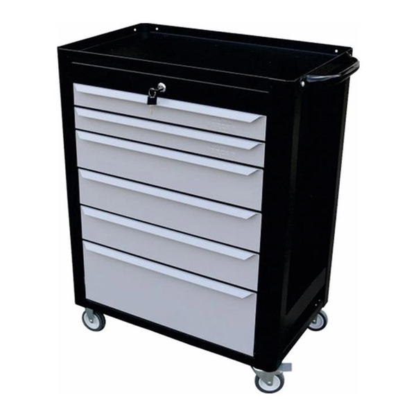 Carrinho De Mecânico Oficina 6 Gavetas Com Chave Para Ferrame