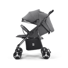 Carrinho De Passeio P/ Bebê Flick Até 15kgs Cinza Multikids