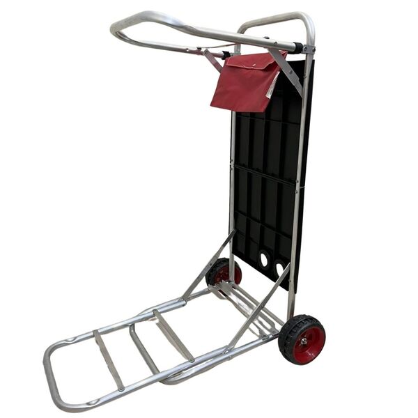 Carrinho De Praia Camping Mesa Com Avanço Alumínio Ronchetti