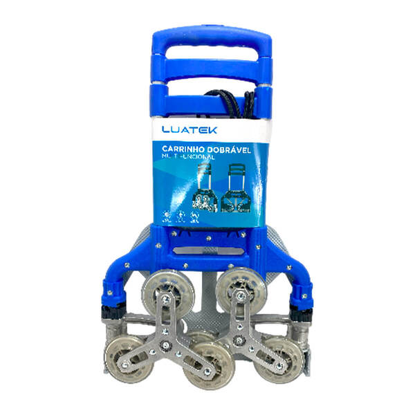 Carrinho De Transporte Dobrável Compra Feira Sobe Escada