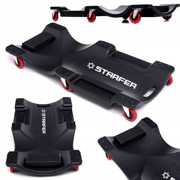 Carrinho Esteira Para Mecânico De Plástico - Starfer