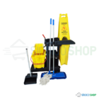 Carrinho Funcional De Limpeza Kit Completo