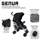 Carrinho Genua Woven Black - Abc Design