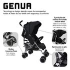 Carrinho Genua Woven Black - Abc Design