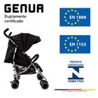 Carrinho Genua Woven Black - Abc Design