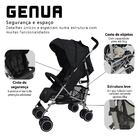 Carrinho Genua Woven Black - Abc Design