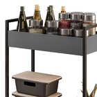 Carrinho Gourmet De Apoio Industrial 2 Prateleiras Sara Z34 G