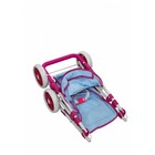 Carrinho Luxo Premium Shine Princess Para Boneca - Azul Bebê
