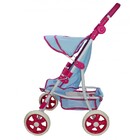 Carrinho Luxo Premium Shine Princess Para Boneca - Azul Bebê